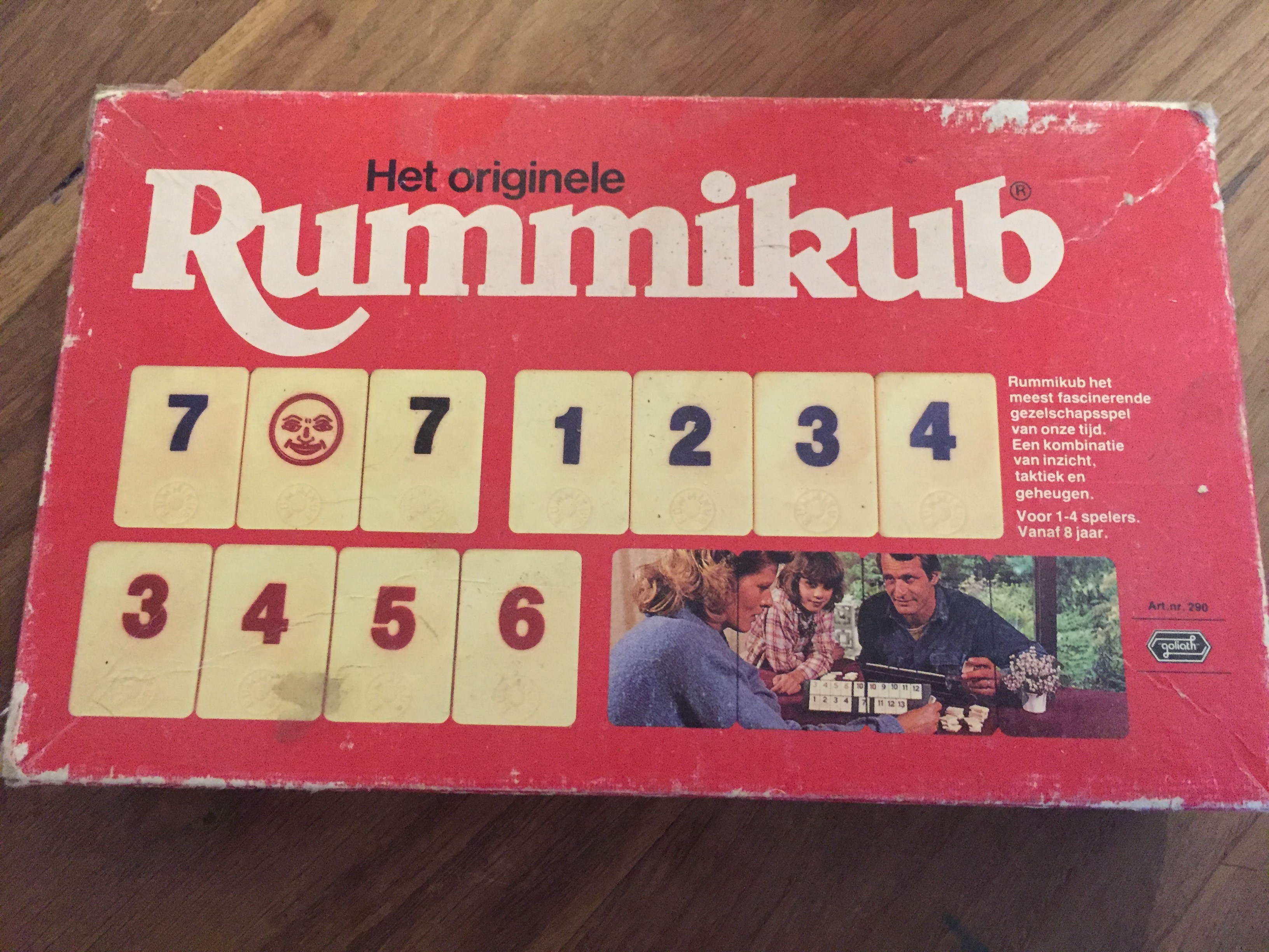 Ja hoor, Rummikub! Origineel uit de jaren 80 en het blijft leuk!