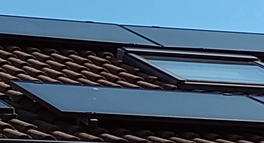 Zonnepanelen op het dak. Foto: S.v.d. Ent